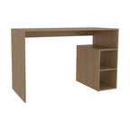 47" Modern Writing Desk with 4 Built-In Storage