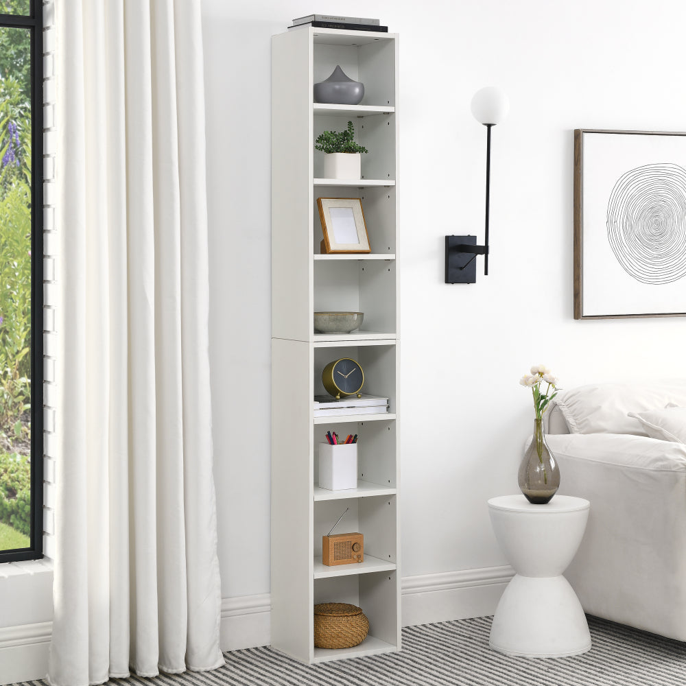 8-Tier Media Tower Rack