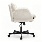 Modern Chenille Swivel Office Chair
