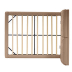 PU Leather Floating Platform Bed