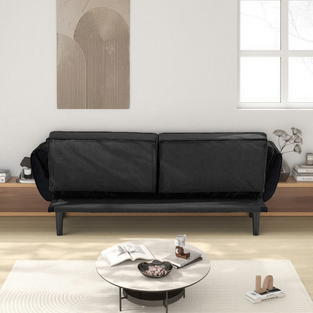 74" 2-Seat Convertible Sofa Bed