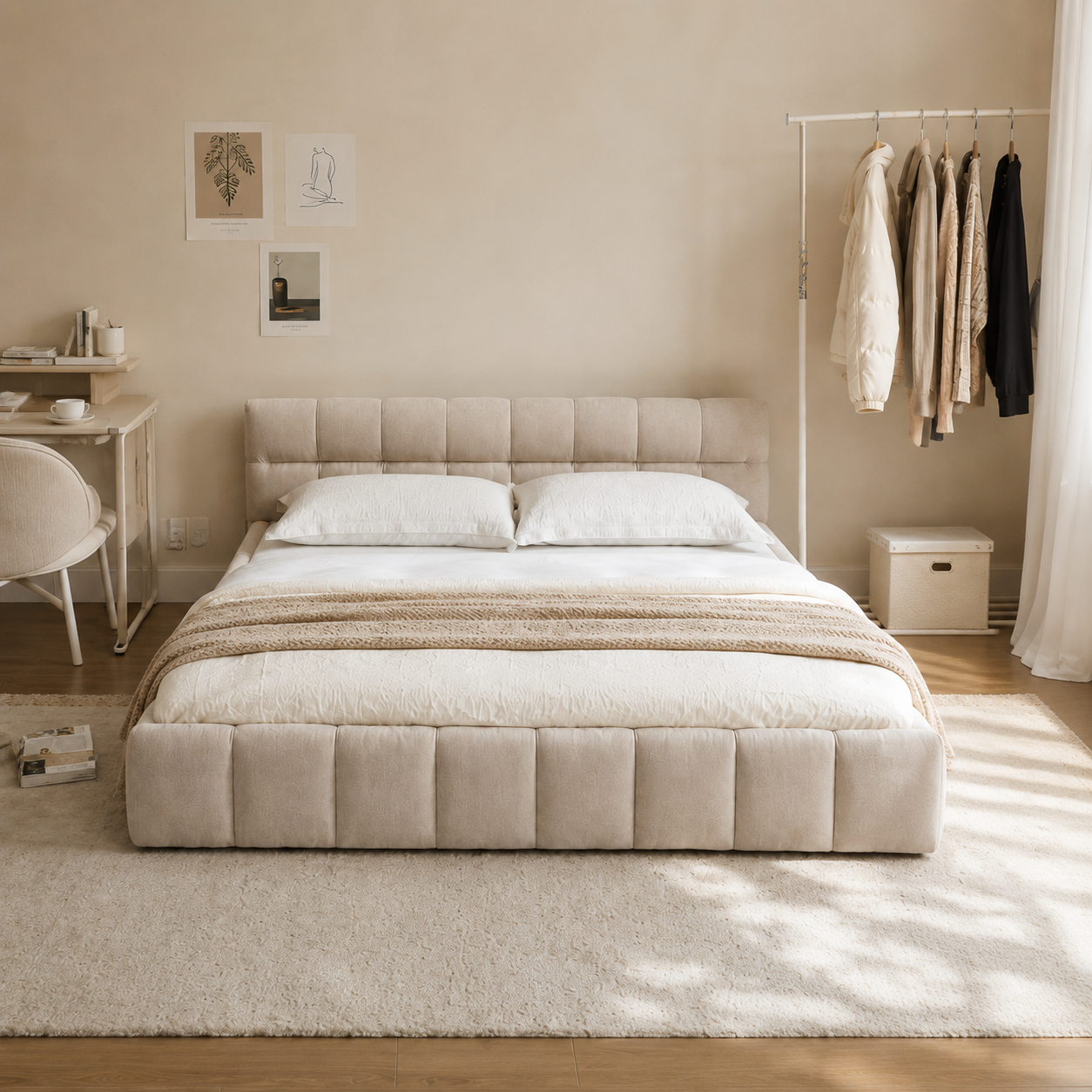 Low Profile Platform Bed
