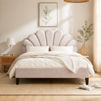 Velvet Platform Bed