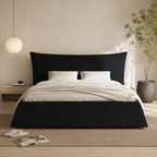 Velvet Upholstered Platform Bed