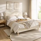 Teddy Bear Plush Platform Bed