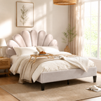 Velvet Platform Bed
