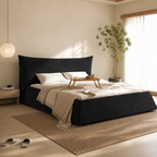 Velvet Upholstered Platform Bed