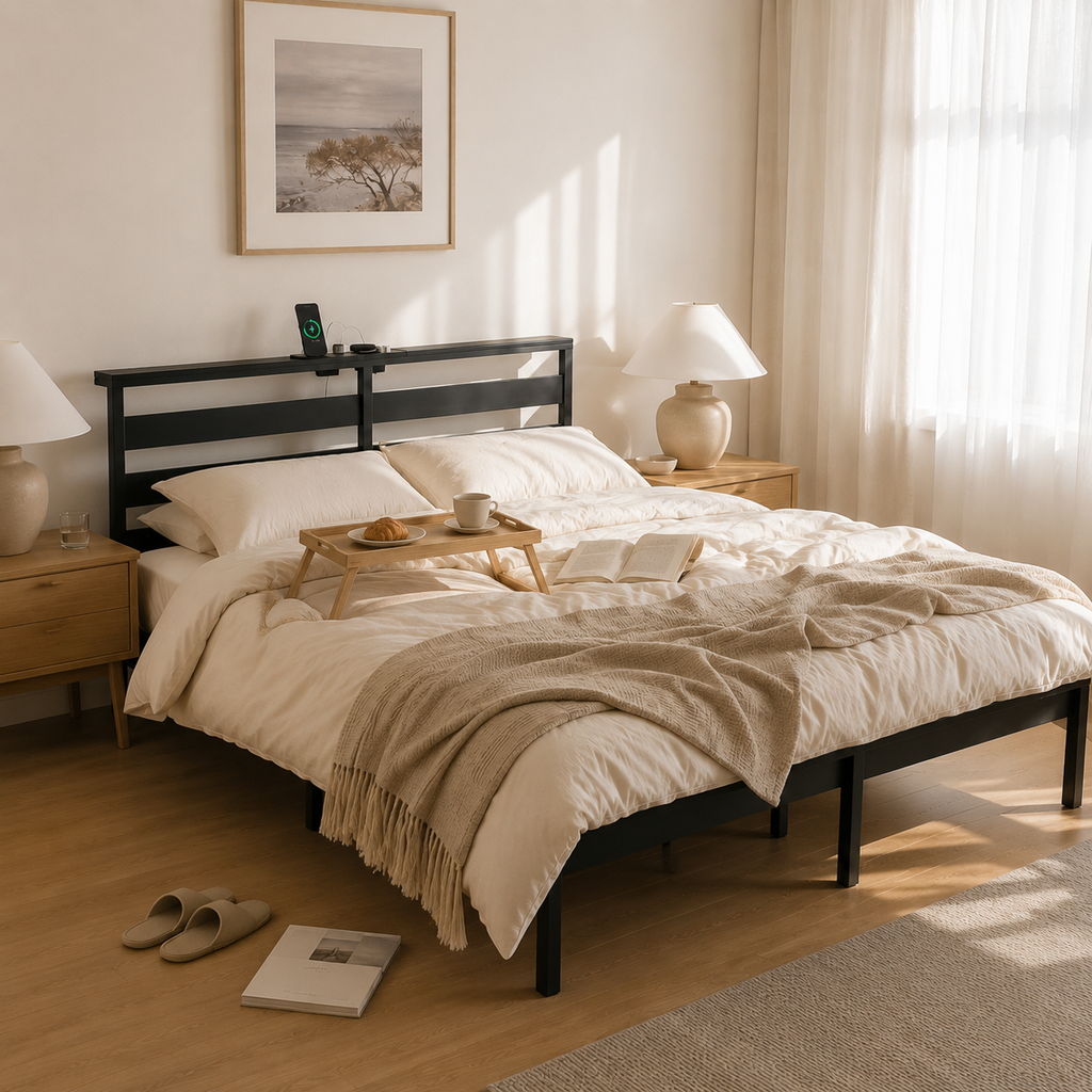 Metal Platform Bed