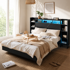 Floating Platform Bed