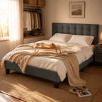 Upholstered Platform Bed