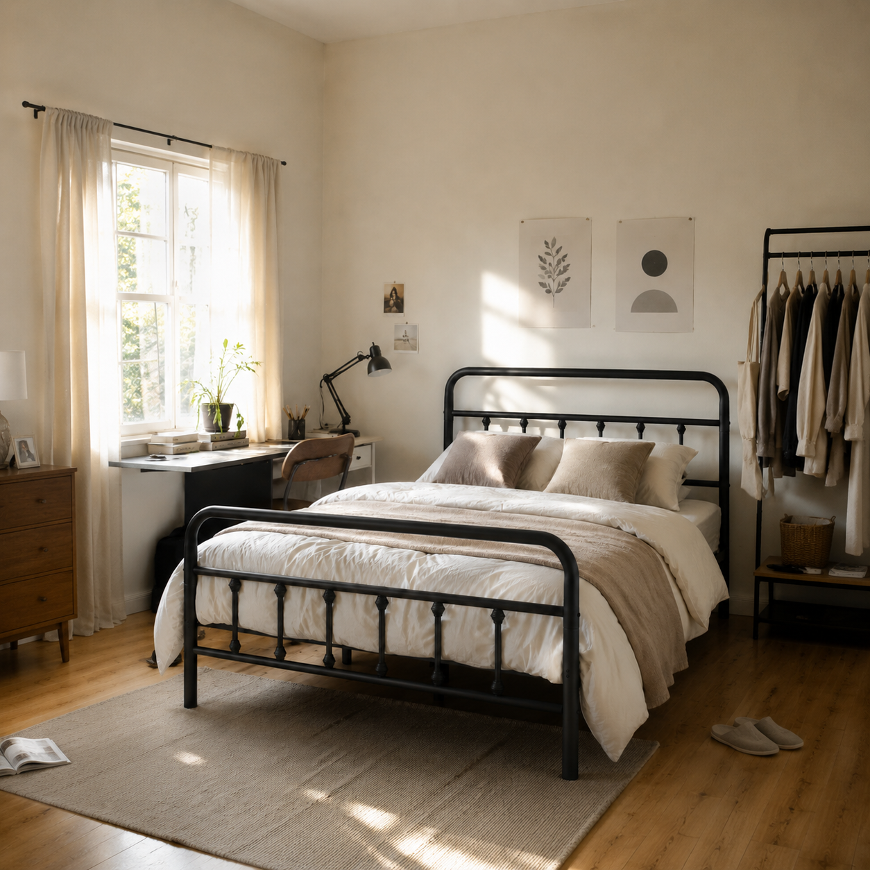 Metal Platform Bed Frame