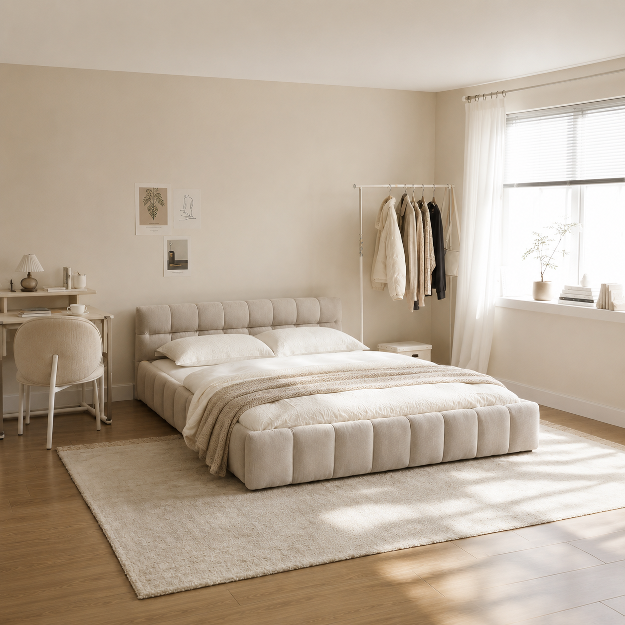 Low Profile Platform Bed