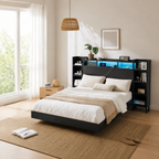 Floating Platform Bed
