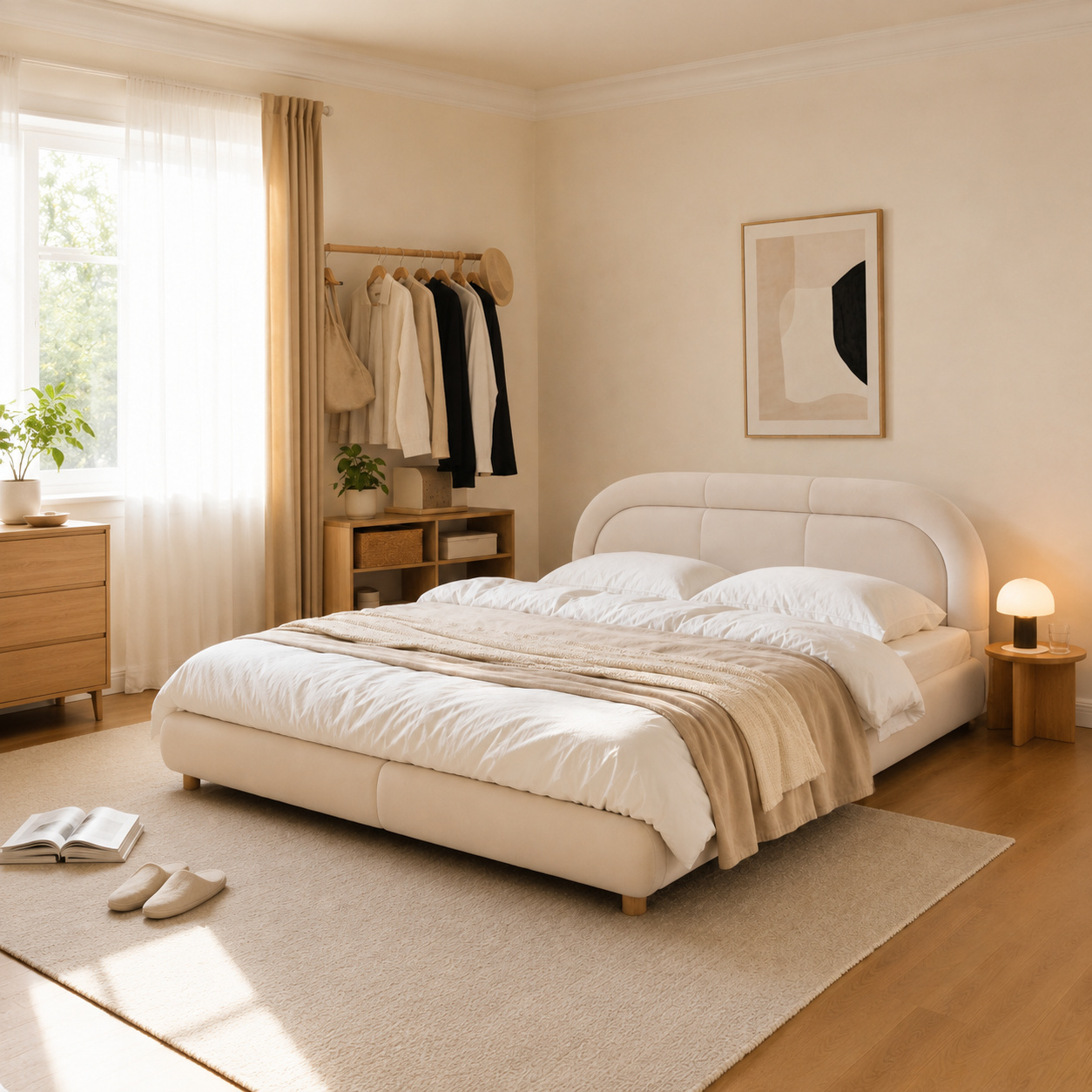 Low Profile Platform Bed